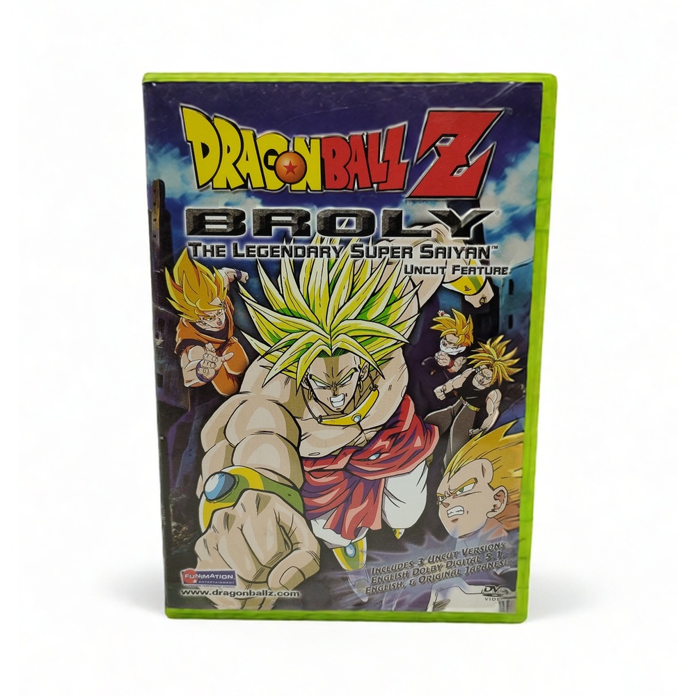 Dragon Ball Z Broly The Legendary Super Saiyan DVD Uncut Feature Funimation NTSC